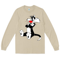 Mushroom sylvester cat Long Sleeve Tee - linhVisuals