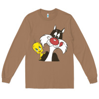 Toasted Coconut tweety and sylvester Long Sleeve Tee - linhVisuals