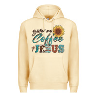 Pina Colada give me coffee and jesus Premium Hoodie - Artiststas