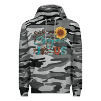 Slate Camo give me coffee and jesus Premium Hoodie - Artiststas