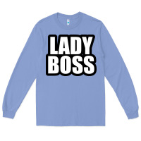 Colony Blue Lady boss... Long Sleeve Tee - linhVisuals