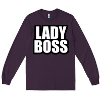 Plum Lady boss... Long Sleeve Tee - linhVisuals