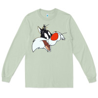 Matcha sylvester  face Long Sleeve Tee - linhVisuals