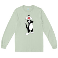 Matcha sylvester cat Long Sleeve Tee - linhVisuals