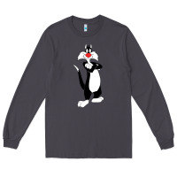 Smoke sylvester cat Long Sleeve Tee - linhVisuals
