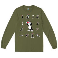 Army Green sylvester cat Long Sleeve Tee - linhVisuals
