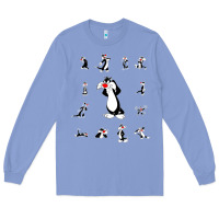 Colony Blue sylvester cat Long Sleeve Tee - linhVisuals
