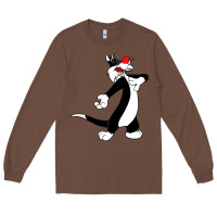 Chestnut sylvester cat Long Sleeve Tee - linhVisuals