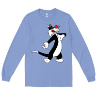 Colony Blue sylvester cat Long Sleeve Tee - linhVisuals