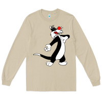 Mushroom sylvester cat Long Sleeve Tee - linhVisuals