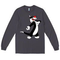 Smoke sylvester cat Long Sleeve Tee - linhVisuals