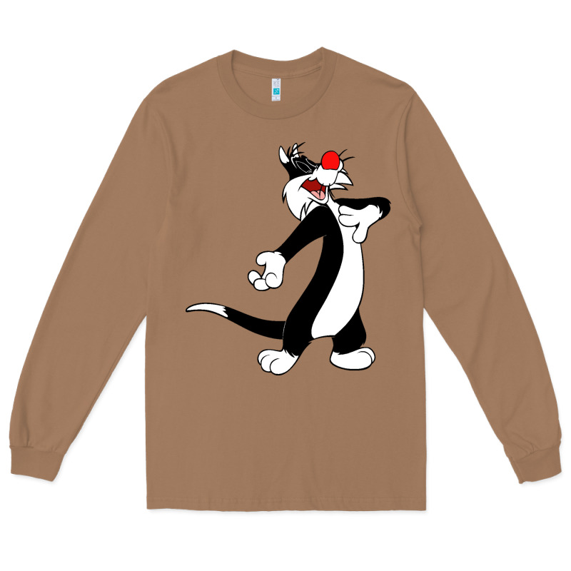 Sylvester Cat Long Sleeve Tee by linhVisuals | Teevron