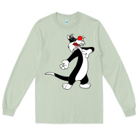 Matcha sylvester cat Long Sleeve Tee - linhVisuals