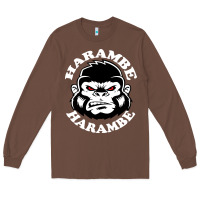 Chestnut harambe Long Sleeve Tee - linhVisuals