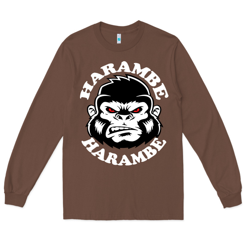 Harambe Long Sleeve Tee by linhVisuals | Teevron