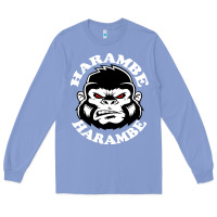 Colony Blue harambe Long Sleeve Tee - linhVisuals