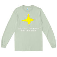 Matcha undertale   determination point Long Sleeve Tee - linhVisuals