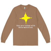 Toasted Coconut undertale   determination point Long Sleeve Tee - linhVisuals