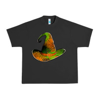 Pigment Black leopard witch hat Urban Heavy Tee - Jasminsmagicworld