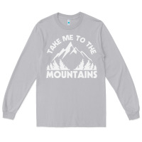 Moon Dust take me to the mountains nature lover Long Sleeve Tee - linhVisuals