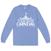 Colony Blue carnival Long Sleeve Tee - linhVisuals