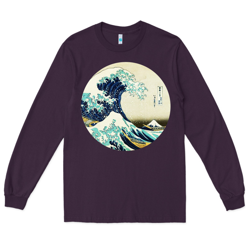 Great Wave Long Sleeve Tee by linhVisuals | Teevron