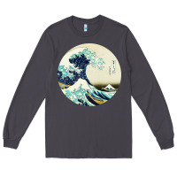 Smoke great wave Long Sleeve Tee - linhVisuals
