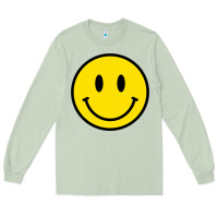 Matcha vintage retro happy smiley face 80's 90's aesthetic sweatshirt Long Sleeve Tee - linhVisuals