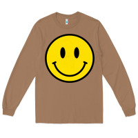 Toasted Coconut vintage retro happy smiley face 80's 90's aesthetic sweatshirt Long Sleeve Tee - linhVisuals