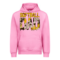 Fuchsia Pink no background softball dad Urban Hoodie - Jasminsmagicworld