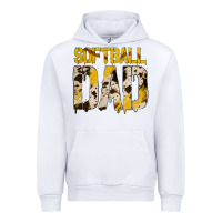 White no background softball dad Urban Hoodie - Jasminsmagicworld