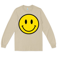 Mushroom vintage retro happy smiley face 80's 90's aesthetic sweatshirt Long Sleeve Tee - linhVisuals
