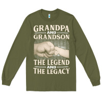 Grandpa And Grandson The Legend T  Shirtgrandpa And Grandson The Legen Long Sleeve Tee | Teevron