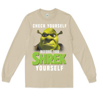 Mushroom sh.rek check yourself before you sh.rek yourself t shirt Long Sleeve Tee - linhVisuals