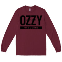 Burgundy cool-ozzy-osbourne-no-more-tours-ii-pen Long Sleeve Tee - linhVisuals