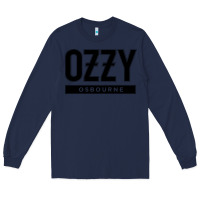 Navy cool-ozzy-osbourne-no-more-tours-ii-pen Long Sleeve Tee - linhVisuals