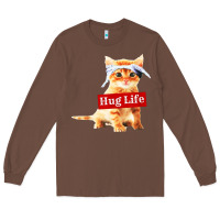 Chestnut hug life kitty cat Long Sleeve Tee - linhVisuals