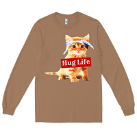Toasted Coconut hug life kitty cat Long Sleeve Tee - linhVisuals