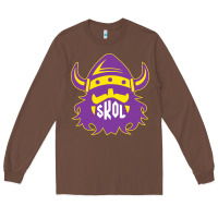 Skol Nordic Viking Helmet Shirt Long Sleeve Tee | Teevron