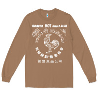 Toasted Coconut sriracha official hot chili sauce men's graphic Long Sleeve Tee - linhVisuals