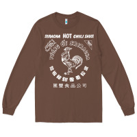 Chestnut sriracha official hot chili sauce men's graphic Long Sleeve Tee - linhVisuals