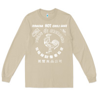Mushroom sriracha official hot chili sauce men's graphic Long Sleeve Tee - linhVisuals