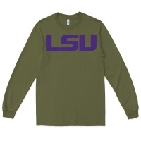 Army Green lsu sport Long Sleeve Tee - linhVisuals