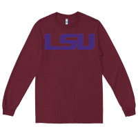 Burgundy lsu sport Long Sleeve Tee - linhVisuals