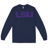 Navy lsu sport Long Sleeve Tee - linhVisuals