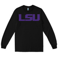 Black lsu sport Long Sleeve Tee - linhVisuals