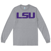 Heather Grey lsu sport Long Sleeve Tee - linhVisuals