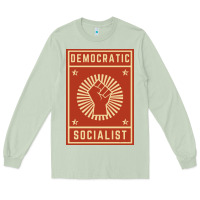 Matcha democratic socialist Long Sleeve Tee - linhVisuals