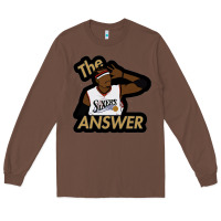 Chestnut sixers the answer Long Sleeve Tee - linhVisuals