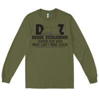 Army Green derek zoolander Long Sleeve Tee - linhVisuals